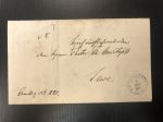1881 г. Почтовый конверт. Везенберг.