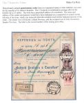 1913 г. Перевод по почте 16 рублей 6 копеек из Кильконд Лифляндской губернии в Голый Карамыш Саартовской Губернии.